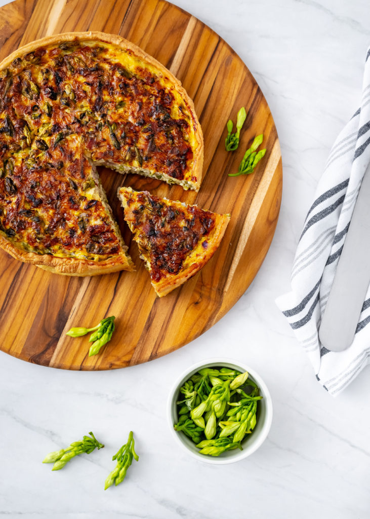 Quiche Loroco con Tocino